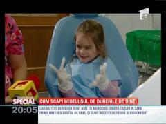 Special! Cum scapi bebelușul de durerile de dinți