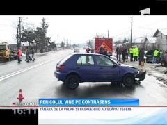 Pericolul vine pe contrasens