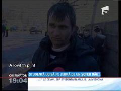 Update / Studentă ucisă pe trotuar de un TIR