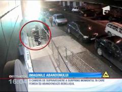 Femeia care şi-a părăsit fetiţa, găsită de polițiști