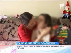 350 de mii de euro, despăgubirea primită de fetiţa care a rămas paralizată după o injecţie cu ampicilină