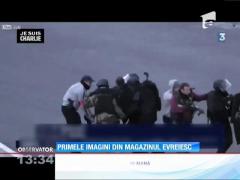 Atac Paris: Primele imagini din magazinul evreiesc