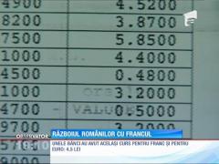 BNR caută soluţii pentru românii cu credite în franci elveţieni