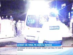 Tragedie! Strivit de TIR-ul pe care îl repara