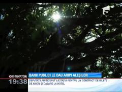 Parlamentarii visează la vacanţe exotice pe banii publici