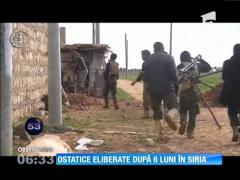 Ostatice eliberate după şase luni, în Siria
