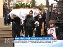 Marinarul român ucis în Libia, condus pe ultimul drum de familie şi prieteni