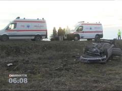 Accident grav, în drum spre casă