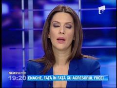 Adrian Enache, față în față cu agresorul fiicei