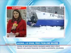 Avionul lui Adrian Iovan, fără probleme majore