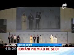 Români premiați de șeici