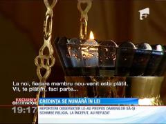 Credința se numără în... lei!