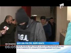 Mai marii poliţiei din judeţul Timiş şi din oraşul Recaş s-au mutat azi-noapte după gratii
