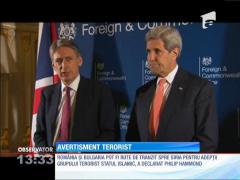 România şi Bulgaria pot fi rute de tranzit pentru teroriștii din Statul Islamic