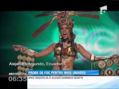 Cele mai frumoase femei din lumese întrec pentru trofeul Miss Univers