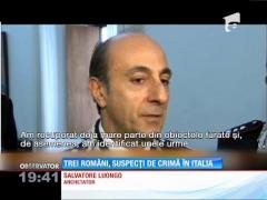 Trei români, suspecți de crimă în Italia