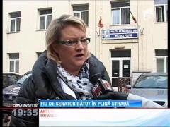 Băiatul unui senator din Iaşi a fost bătut măr, în plină stradă