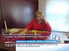 Marioara Zăvoranu se simte mai bine