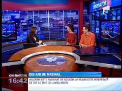 Olivia Păunescu şi Vali Butnaru, doi ani de matinal