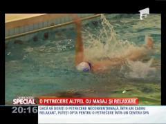 O petrecere altfel cu masaj şi relaxare