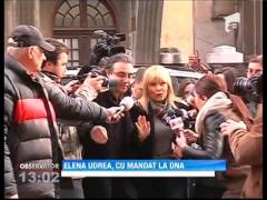 Elena Udrea, adusă cu mandat la DNA