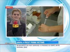 Gripa a făcut prima victimă