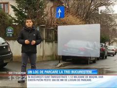 Un loc de parcare la trei bucureşteni