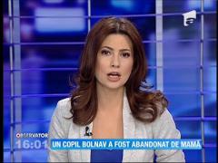 Un băiat de 12 ani, care suferă de o boală cumplită, a fost abandonat de mamă