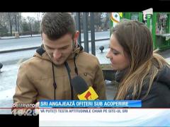 Serviciul Român de Informaţii face angajări