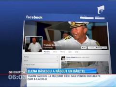 Traian Băsescu este un bunic împlinit