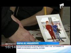 Tânăr răpus de singurătate
