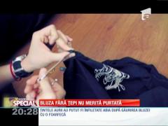 Special! Cum să-ți faci o bluză cu țepi