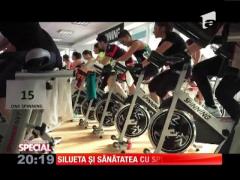 Special! Silueta și sănătatea cu spinning se țin