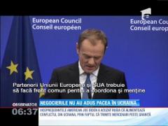 Negocierile de la Moscova nu au adus pacea în Ucraina