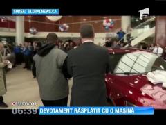 Devotament răsplătit cu o maşină pentru un bărbat din SUA