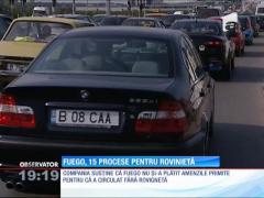 Fuego, 15 procese pentru rovinietă