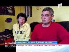 Condamnat la boală, salvat de copii