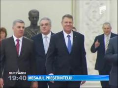 Klaus Iohannis: "Trebuie să renunţăm la populism şi electoralism"