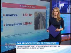 Bani aruncaţi pe studii de fezabilitate