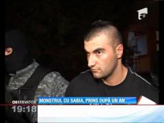 Monstrul cu sabia, prins după un an