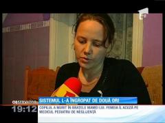 Un băieţel de trei ani din Maramureş a fost îngropat de două ori