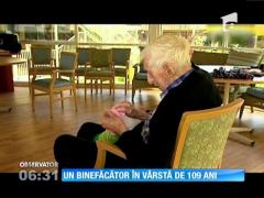 Cel mai vârstnic locuitor al Australiei, pasionat de împletit