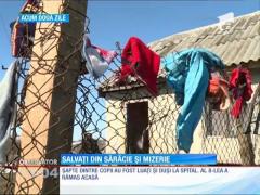 Copii salvaţi din sărăcie şi mizerie