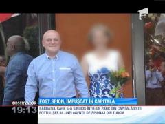 Bărbatul împuşcat într-un parc din Capitală era un fost spion turc
