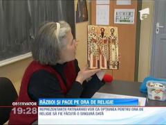 Până la Curtea Constituţională, te mănâncă sfinţii. Ora de religie în şcoli n-a adus pacea