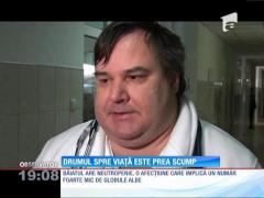 Un copil de doi ani luptă cu o boală rară! Nu are imunitate