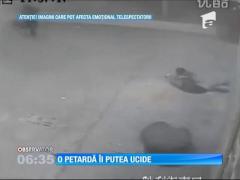 O petardă îi putea ucide