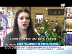 O femeie din SUA a primit un buchet de flori trimis de soţul său, decedat anul trecut