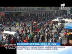 Mai este o zi şi începe Anul Caprei de Lemn