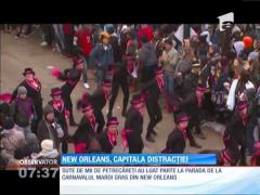 Carnavalul Mardi Gras se desfășoară la New Orleans